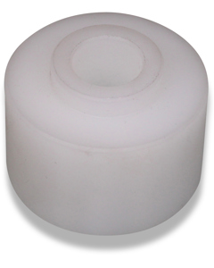 Bush PA for agitator wheel hopper